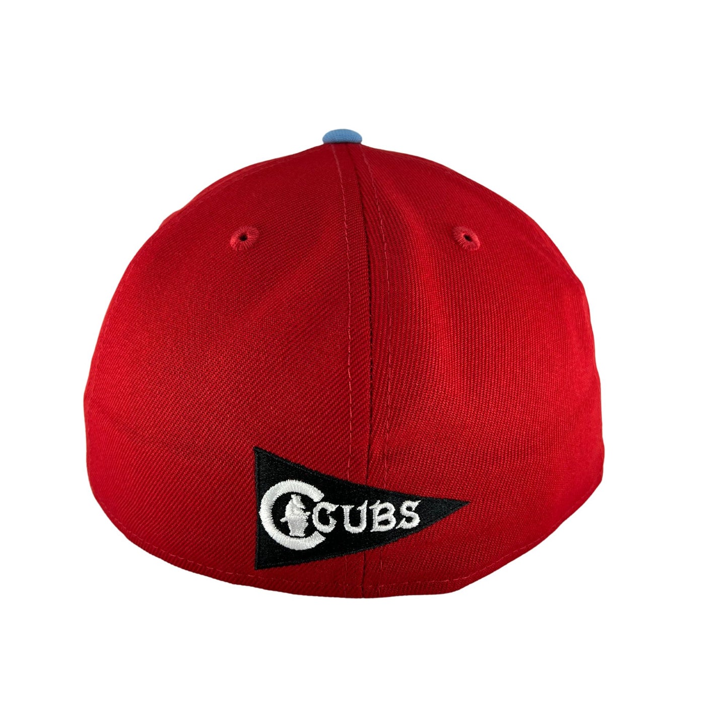 Chicago Cubs Red/Black/Sky UV New Era 59FIFTY Fitted Hat