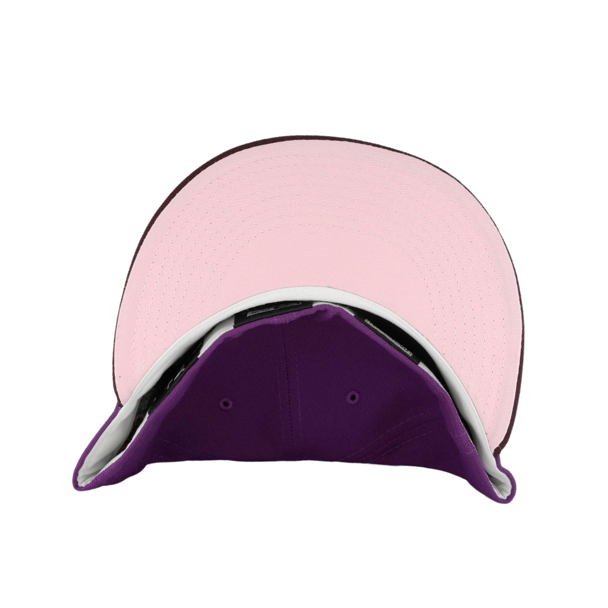 Grape Purple Chicago hot Cubs Fitted Hat