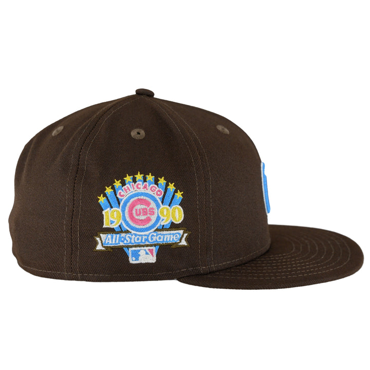 Chicago Cubs Burnt Wood New Era 59FIFTY Fitted Hat - Clark Street Sports