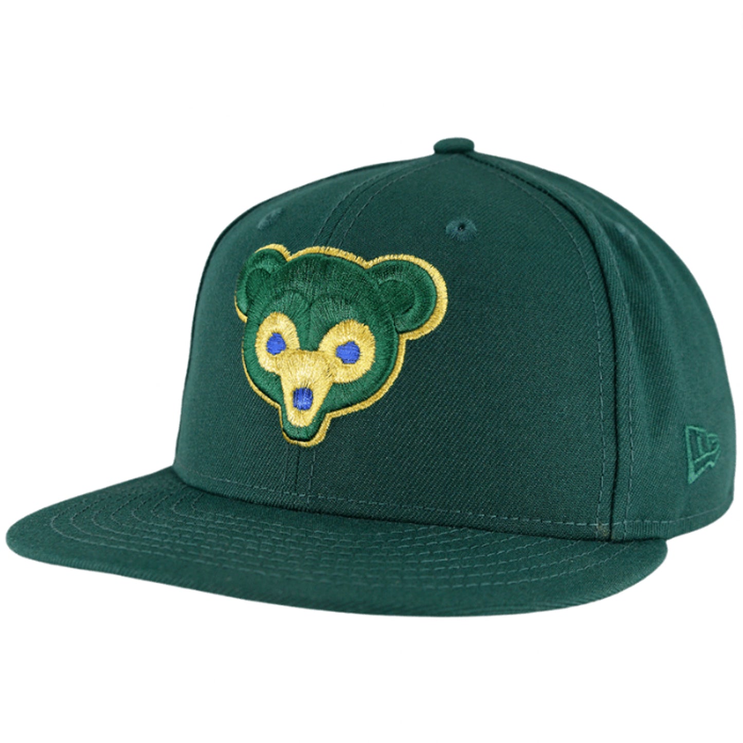 Chicago Cubs Dark Green/Gold/Grey UV New Era 59FIFTY Fitted Hat