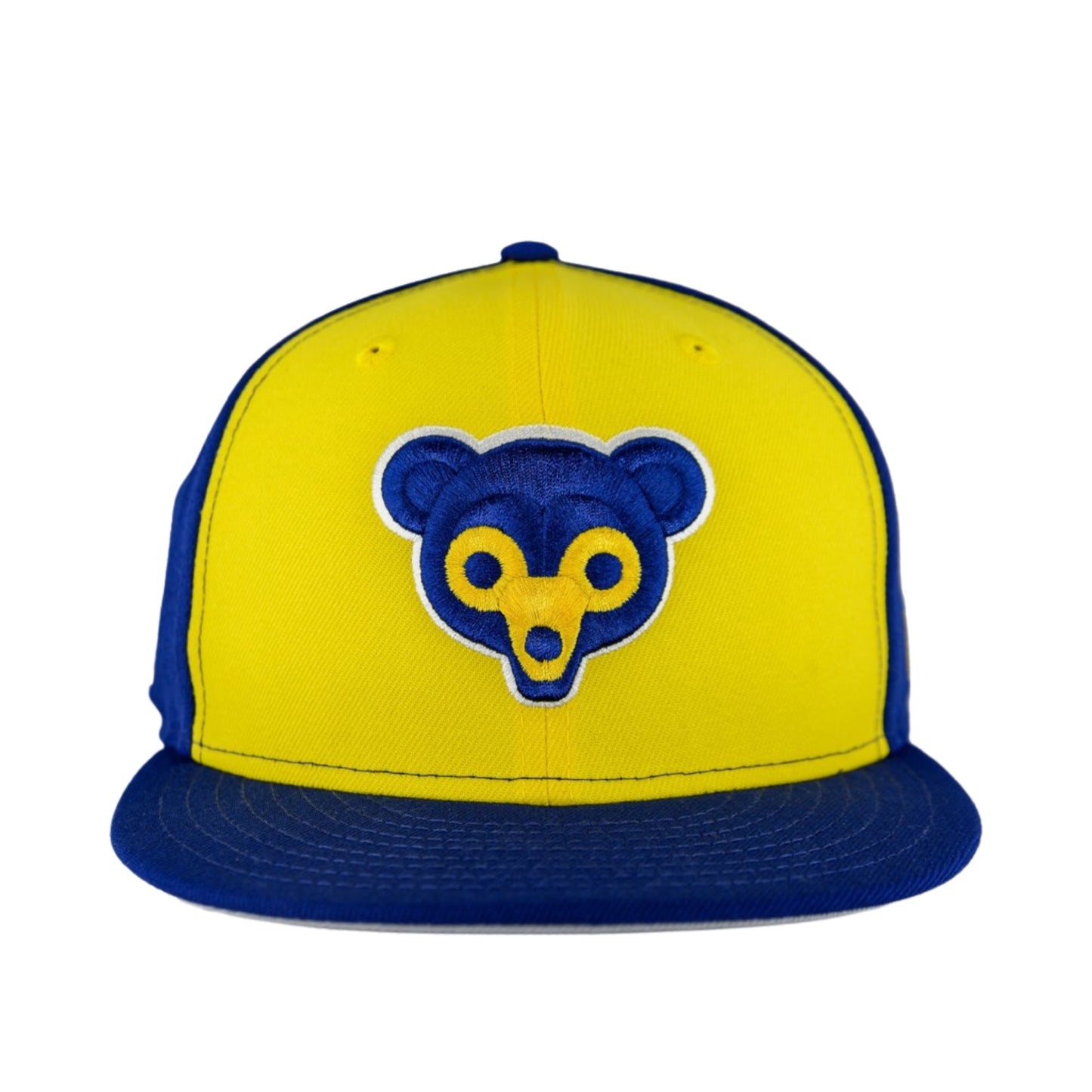 Chicago Cubs Blue Ink/Yellow/Grey UV New Era 59FIFTY Fitted Hat