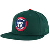 Chicago Cubs Dark Green/Grey UV 100 Years New Era 59FIFTY Fitted Hat