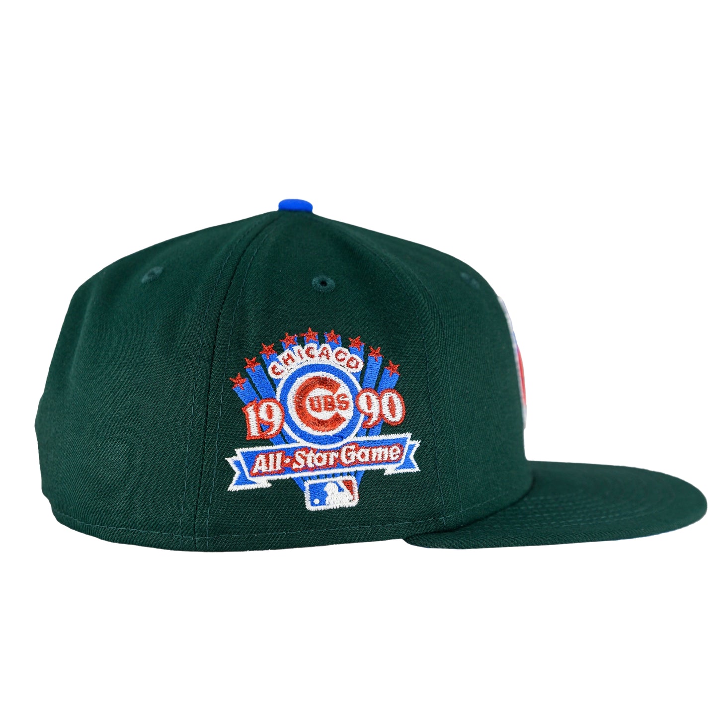 Chicago Cubs Dark Green/UV Bead Royal 1990 ASG New Era 59FIFTY Fitted Hat
