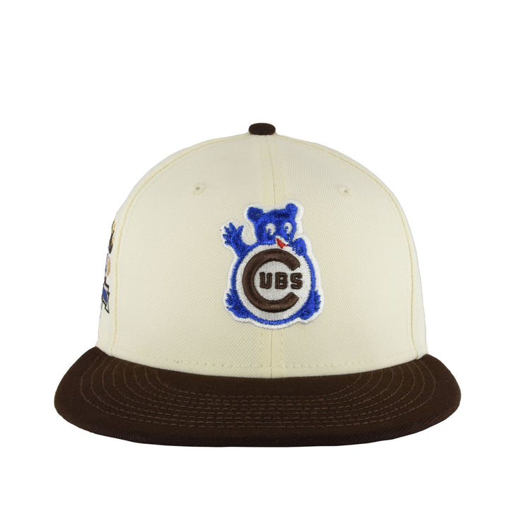 Chicago Cubs 1990 ASG Waving Bear Cream 59FIFTY Fitted Cap 7 7/8 = 24 5/8 in = 62.5 cm