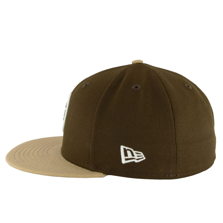 Walnut Camel New Era 59FIFTY Fitted Hat, 7 1/8