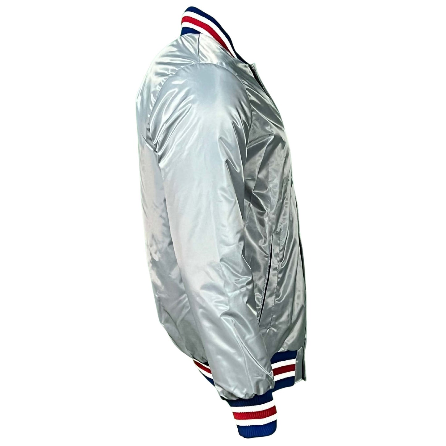 Chicago Cubs Grey Vintage Starter Jacket