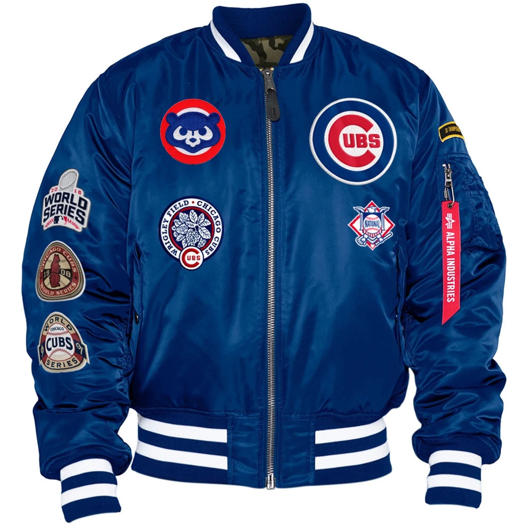 Cubs jacket 2025 world series