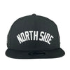 Chicago Cubs Northside New Era 9FIFTY Black Snapback Hat