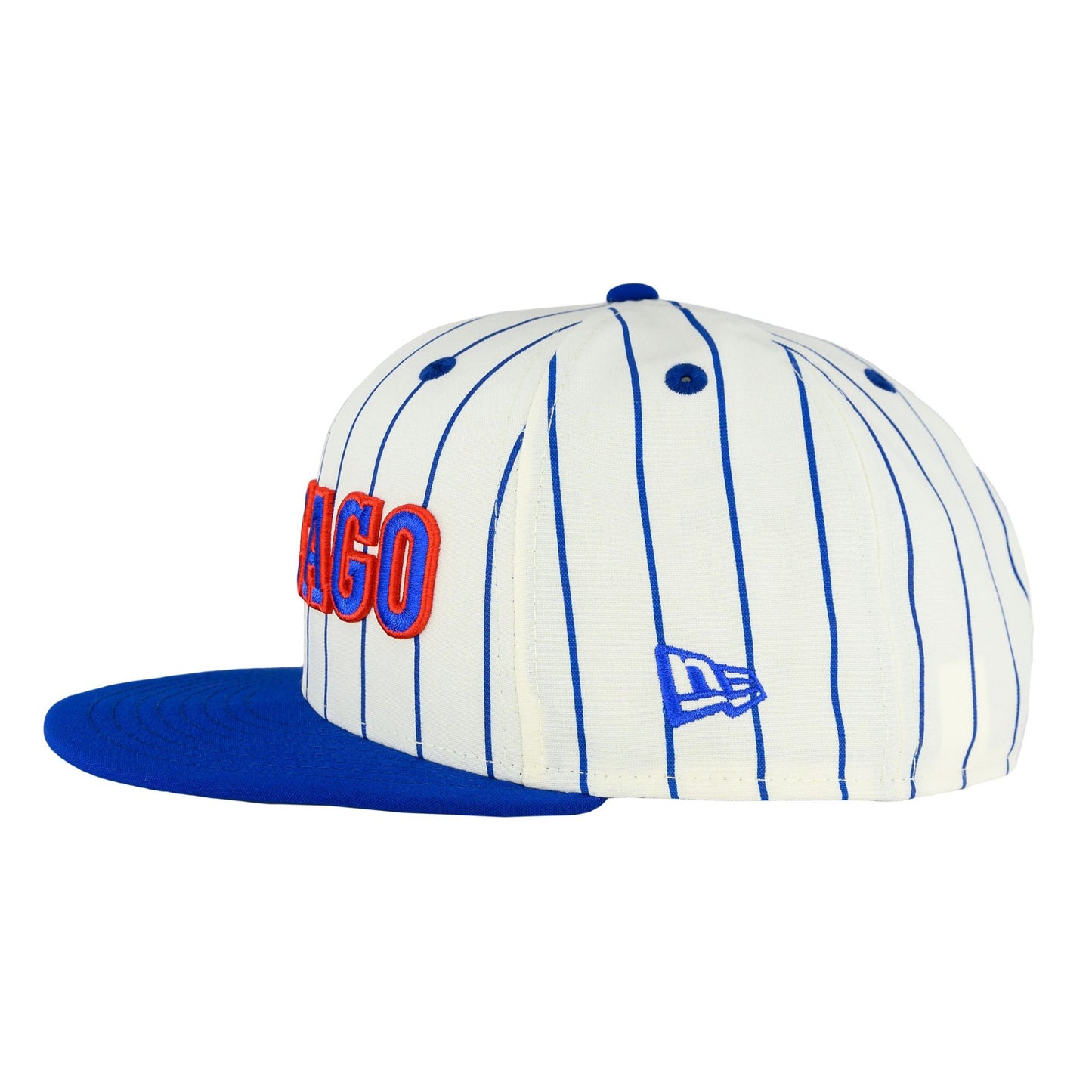 Chicago Cubs Cooperstown 1979 Chrome Pinstripe New Era 9FIFTY Snapback Hat