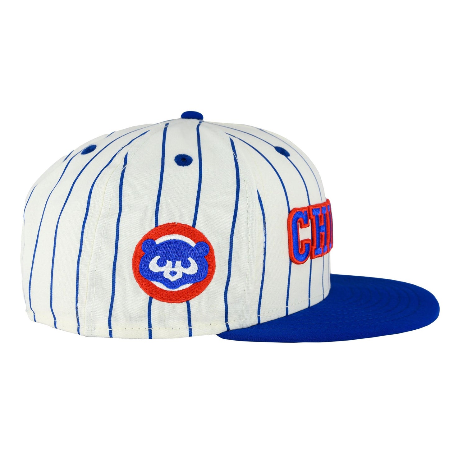 Chicago Cubs Cooperstown 1979 Chrome Pinstripe New Era 9FIFTY Snapback Hat