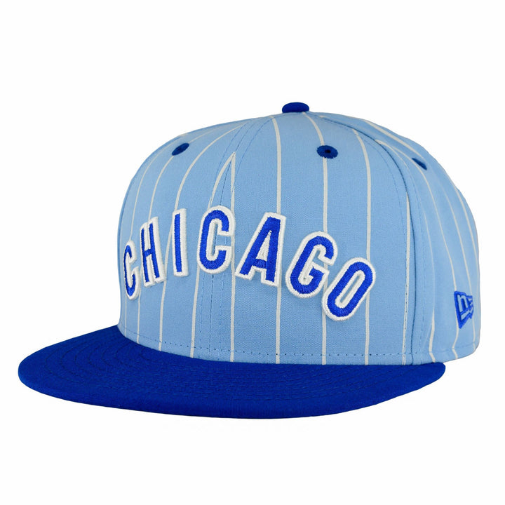 Men's '47 Brand Chicago Cubs Trifecta Shortstop Light Blue and