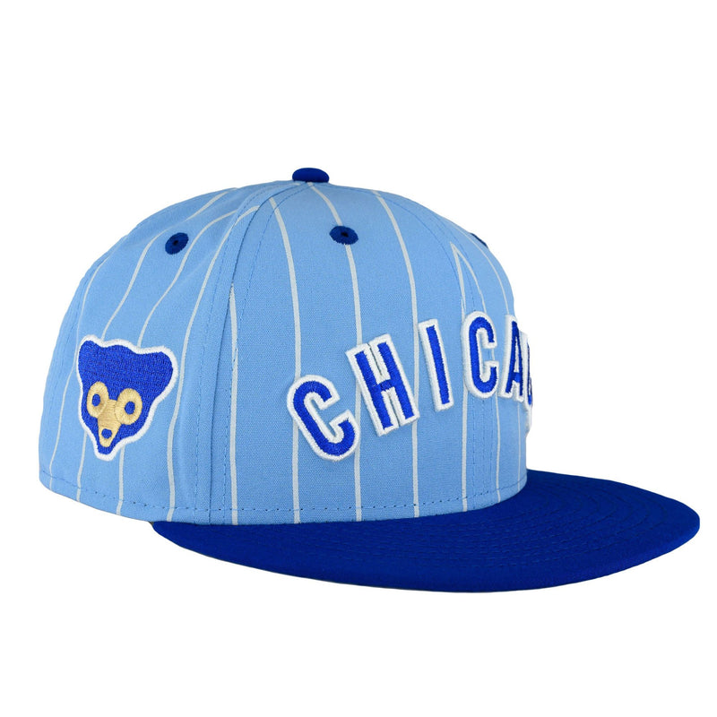Chicago Cubs Cooperstown 1962 - 1969 Sky Blue New Era 9FIFTY Snapback Hat