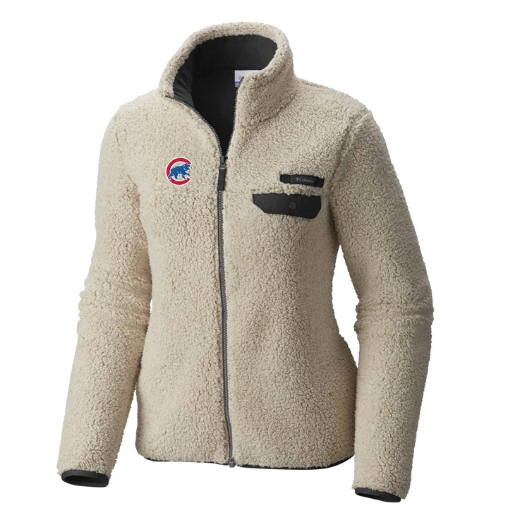 Chicago Cubs Women's Sherpa Walking Bear Jacket