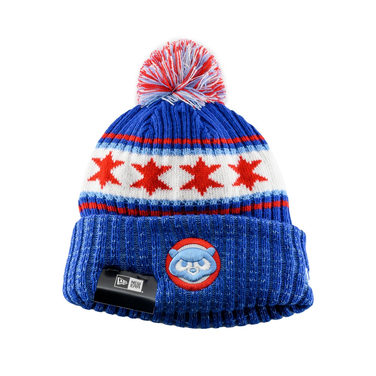 Chicago Cubs Light Royal Cooperstown Dart Cuff Knit Beanie Hat Clark