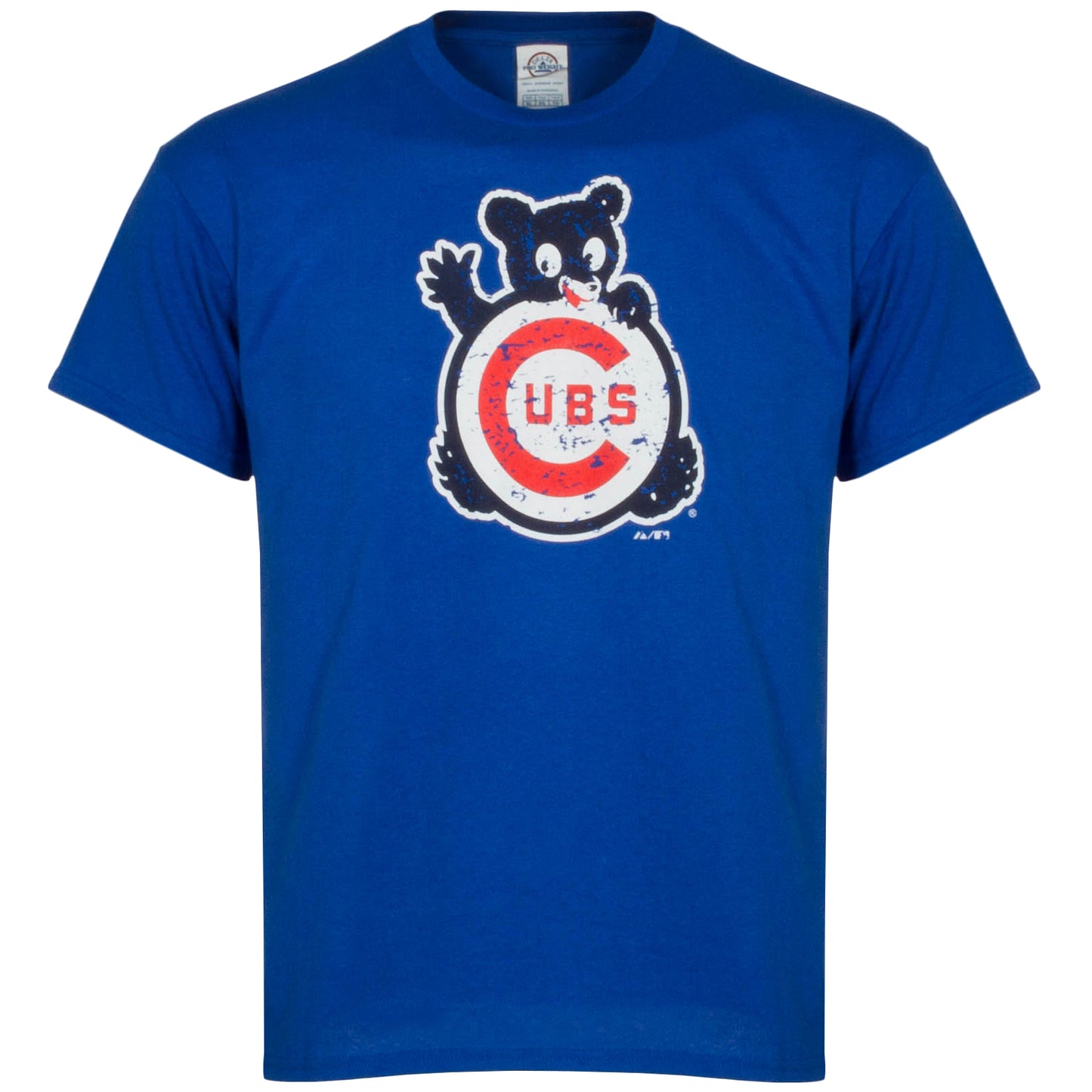 Chicago Cubs Youth Royal Waving Bear Tee