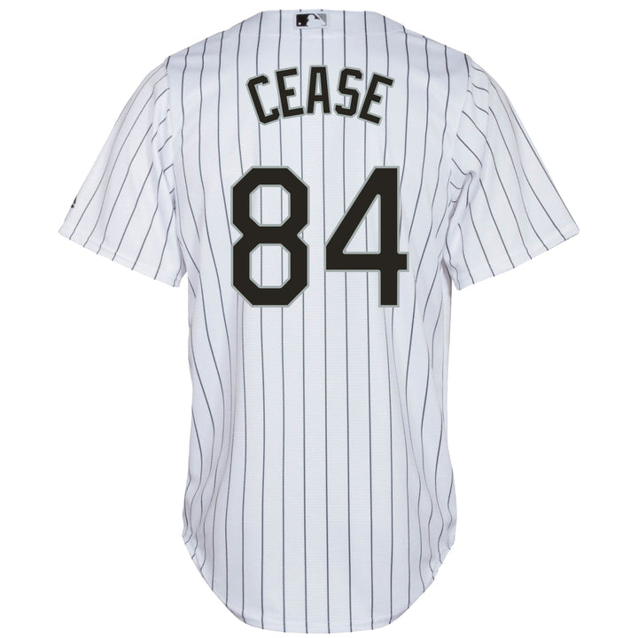 Nike Men's Chicago White Sox Dylan Cease #84 White Home Cool Base Jersey