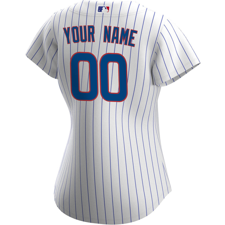 New York Mets Home Authentic Custom Jersey - White Custom Jerseys