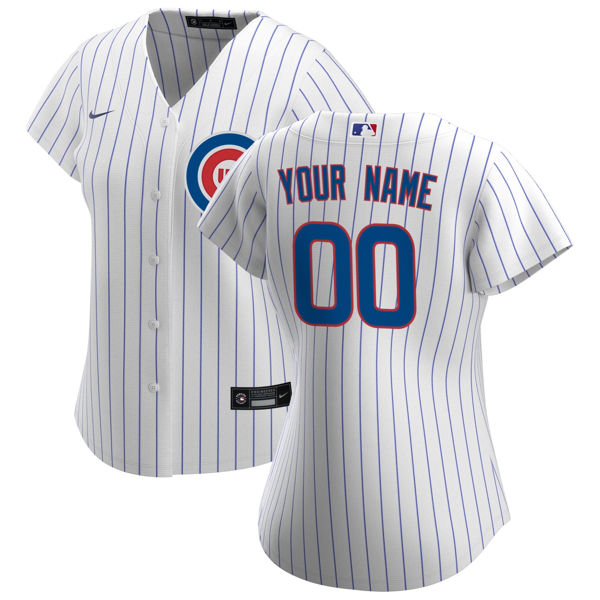 Ernie Banks Women's Chicago Cubs Home Jersey - White Authentic