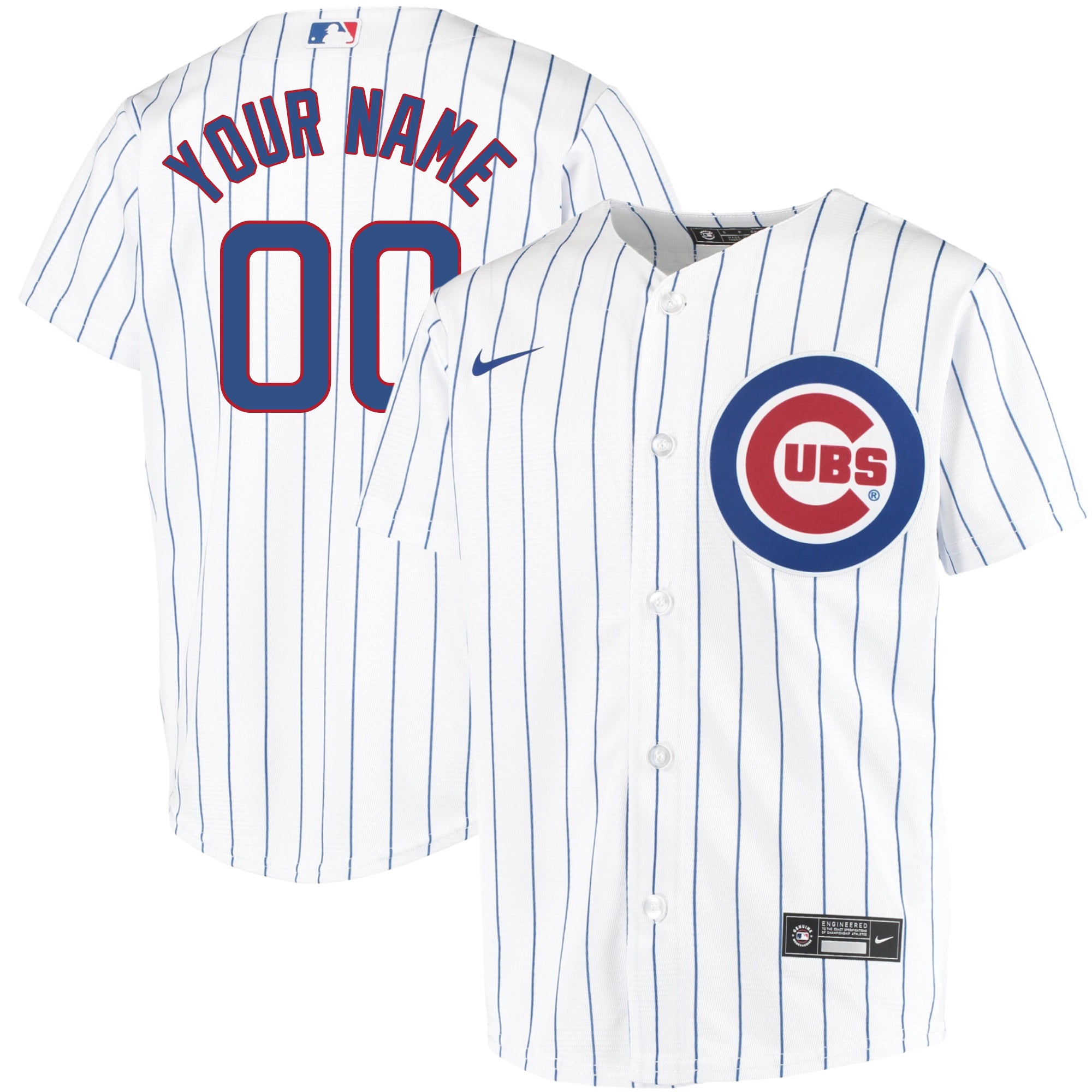 Youth Chicago Cubs Javier Baez Majestic Red Player Name & Number T-Shirt