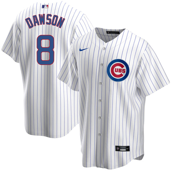 Andre Dawson 1990 Chicago Cubs Men's Home Cooperstown Jersey