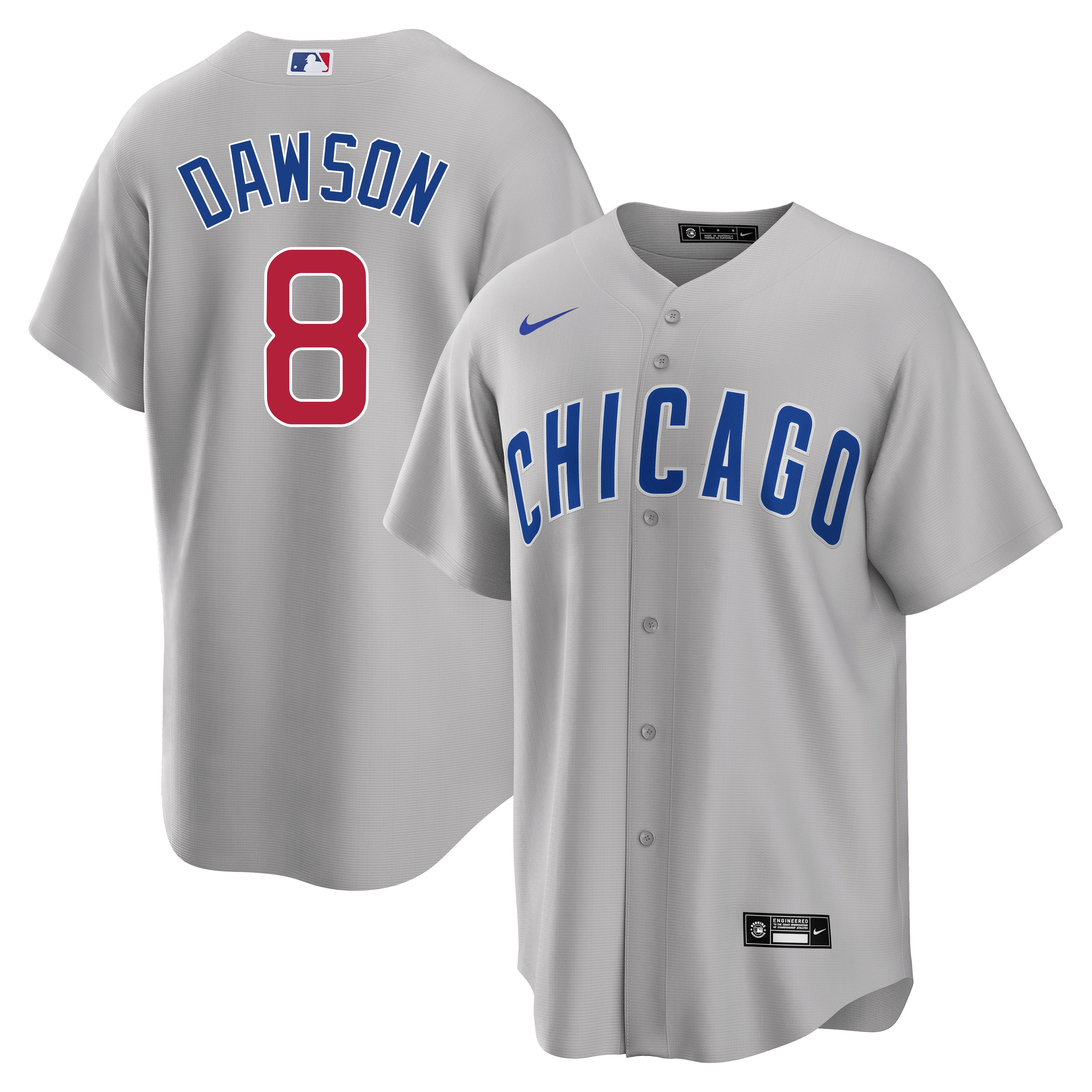 2021 City Connect Chicago Cubs Andre Dawson Replica Youth Navy Jersey