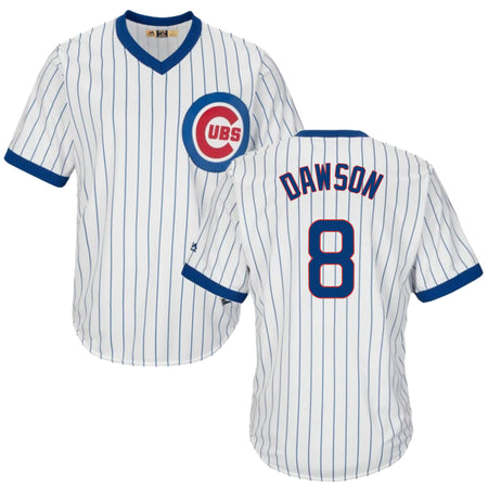 Men's Chicago Cubs Andre Dawson Nike White Home Cooperstown Collection  Player Jersey