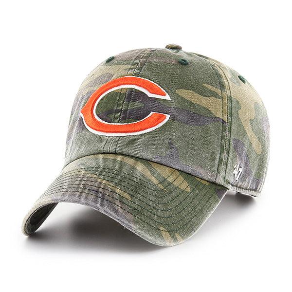 Chicago Bears Camo 47' Clean Up Adjustable Hat