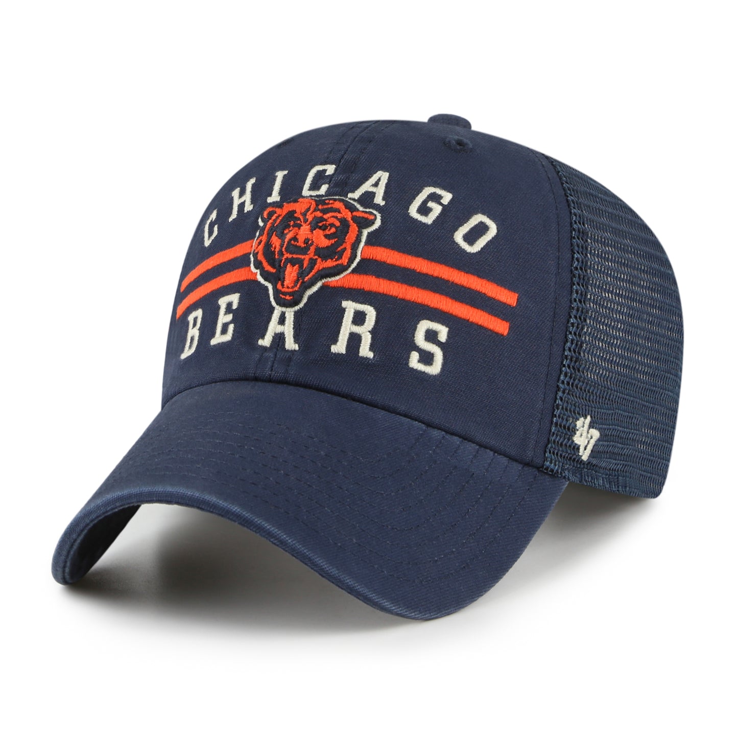 Chicago Bears Navy Highpoint 47 Clean Up Adjustable Hat