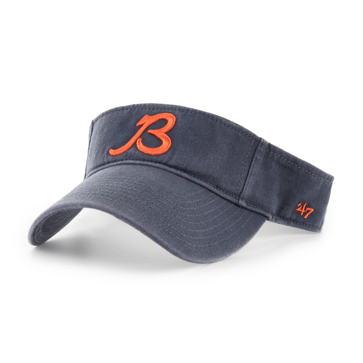 Chicago Bears Vintage Navy Script B Visor