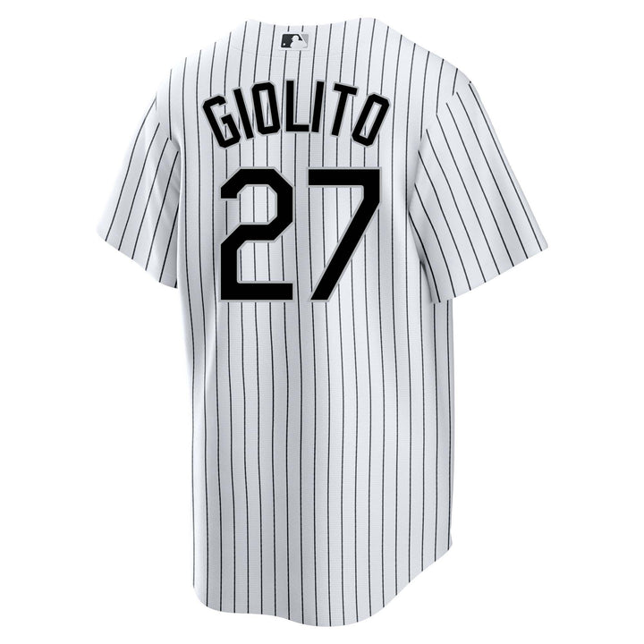 Framed Lucas Giolito Chicago White Sox Autographed White Nike Replica Jersey  with No-Hitter 8-25-20 Inscription