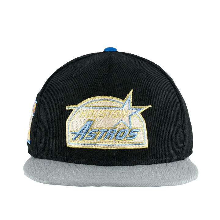 Houston Astros New Era Grilled 59FIFTY Fitted Hat - Yellow/Black