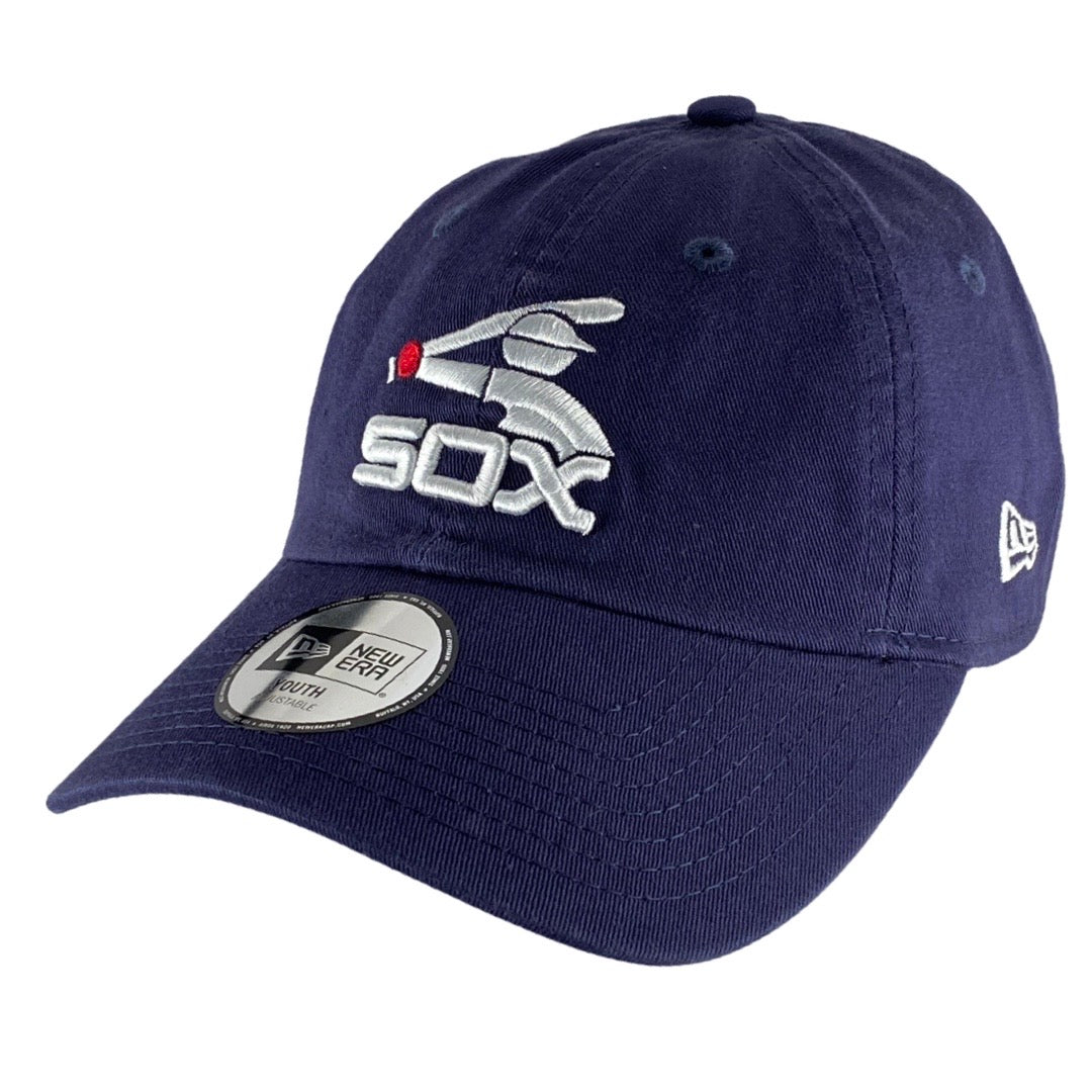 Chicago White Sox Navy Casual Classic 1976 - 1990 Logo Youth Hat