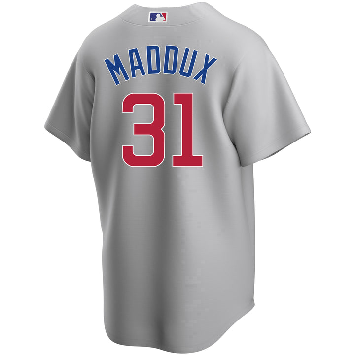 Greg Maddux Chicago Cubs Men's Gray Roster Name & Number T-Shirt 