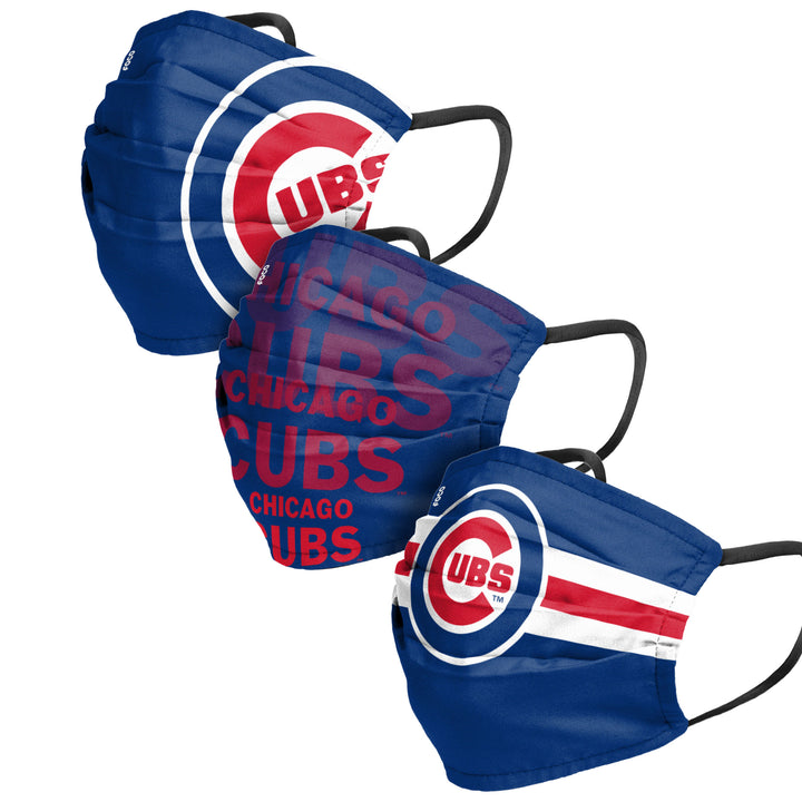 Chicago Cubs Matchday 3 Pack Face Covers