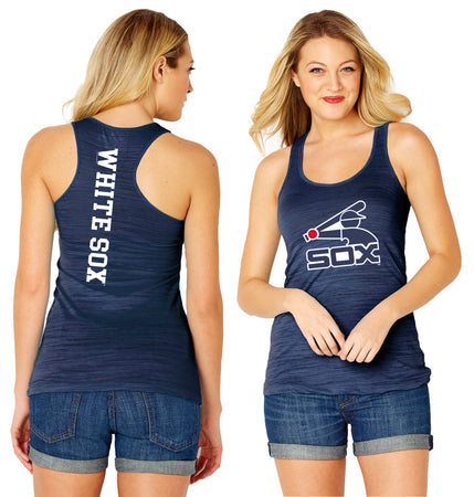 Chicago White Sox Men's Navy with Red Piping Batterman Tank Top