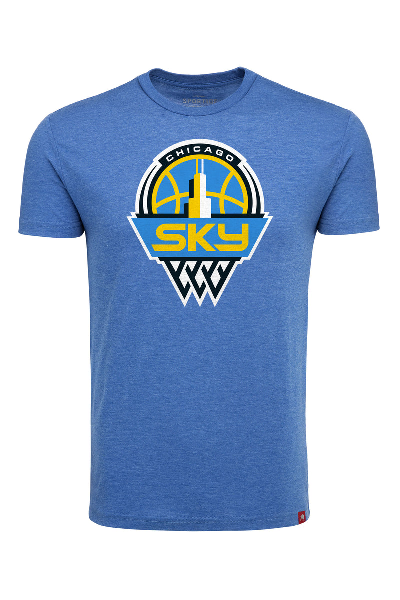 Chicago Sky Blue Sportiqe Comfy Logo Tee