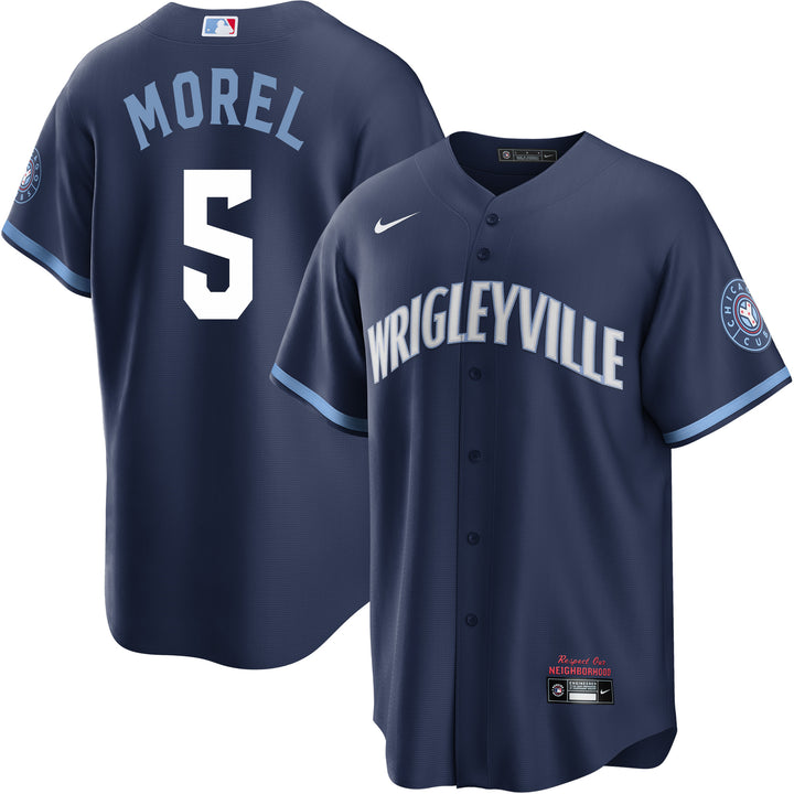 Christopher Morel Chicago Cubs City Connect Wrigleyville Nike Men's Replica Jersey