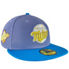 Minnesota Twins 1987 WS Lavender/Blue Fan/Grey UV New Era 59FIFTY Fitted Hat
