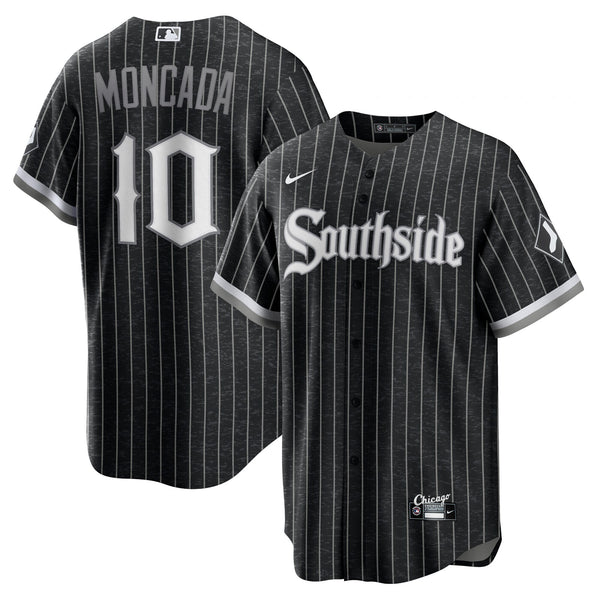 Yoan Moncada Chicago White Sox Home Men's Replica Jersey - Clark Street  Sports