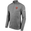Chicago Bears Grey Nike 1/2 Zip Element Pullover