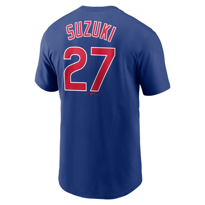 Seiya Suzuki Chicago Cubs Name and Number T-Shirt - Adult
