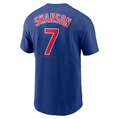 Dansby Swanson Jersey Nike Chicago Cubs City Connect Jersey