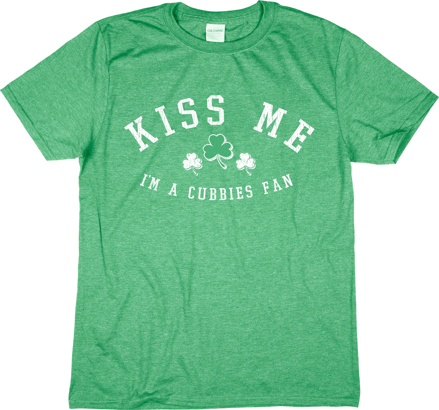 Chicago Cubs Kiss Me I'm A Cubbies Fan T-Shirt – Clark Street Sports