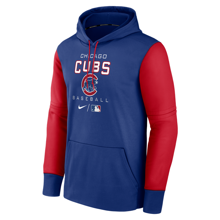Chicago Cubs Nike Authentic Collection Performance Hoodie - Royal/Red -  Clark Street Sports