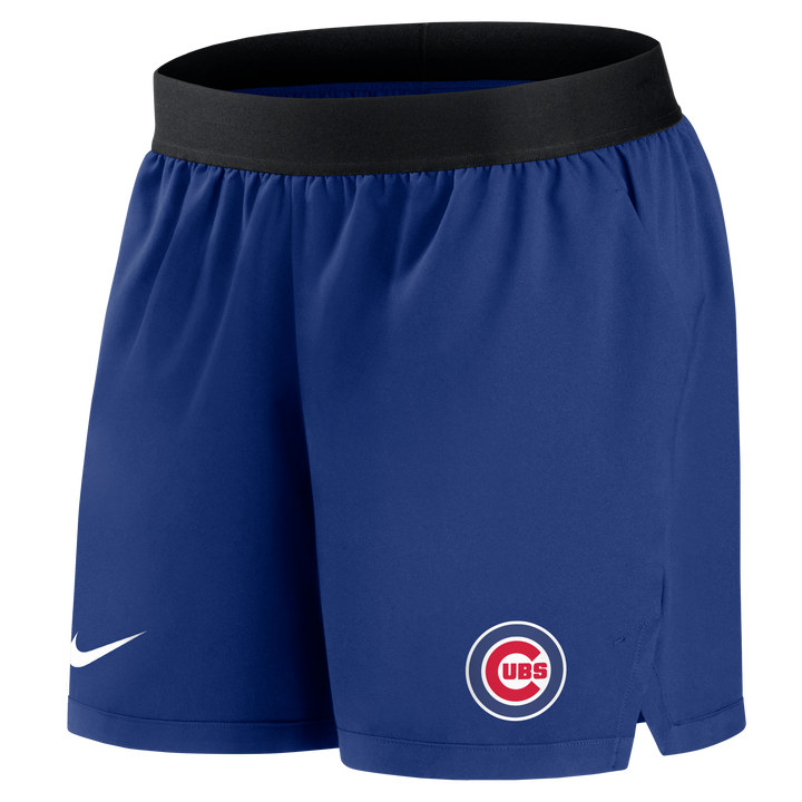 Chicago Cubs Nike Women's Authentic Collection Dri-Fit Rush Blue Short