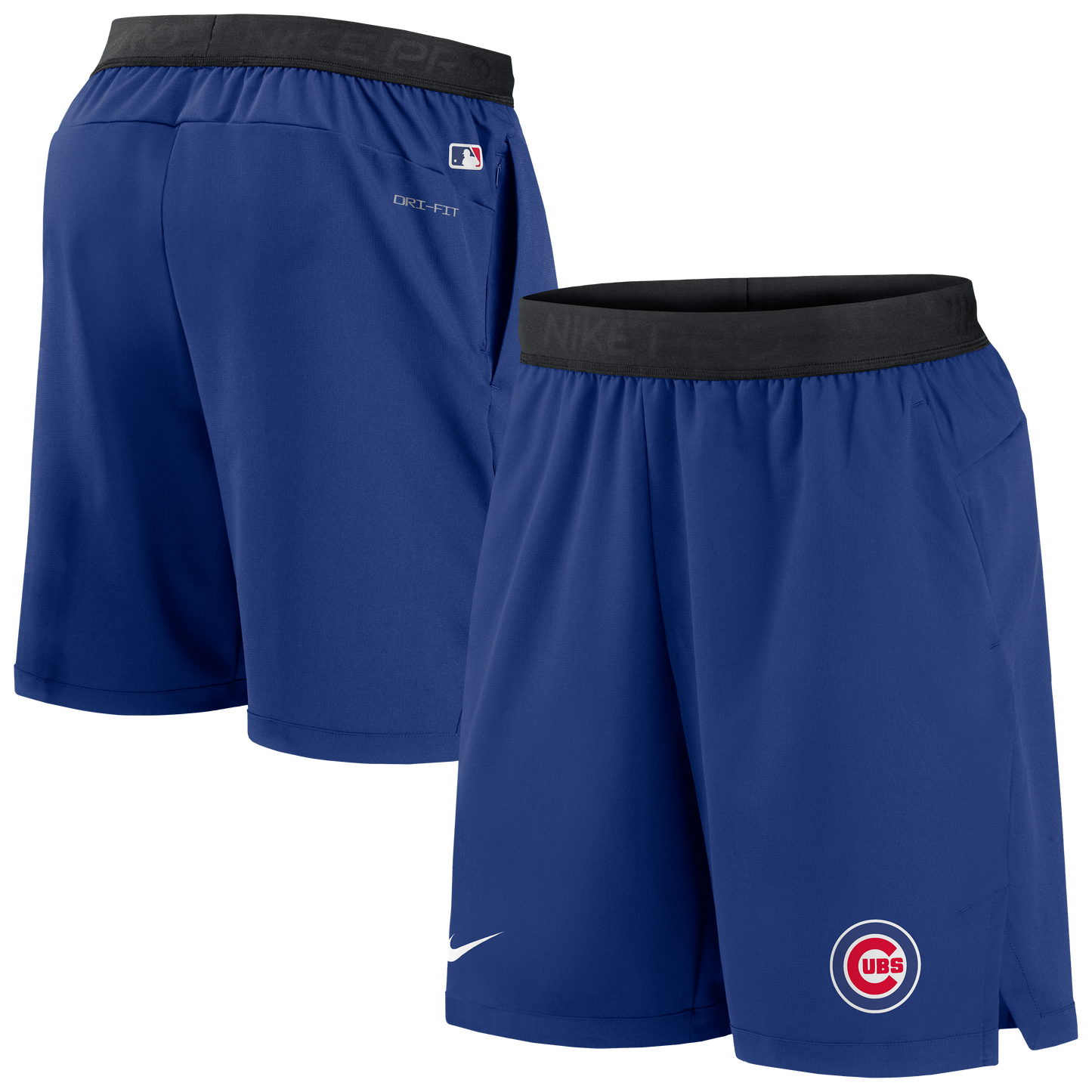 Chicago Cubs Men's Nike Pro Dri-Fit Rush Blue Shorts