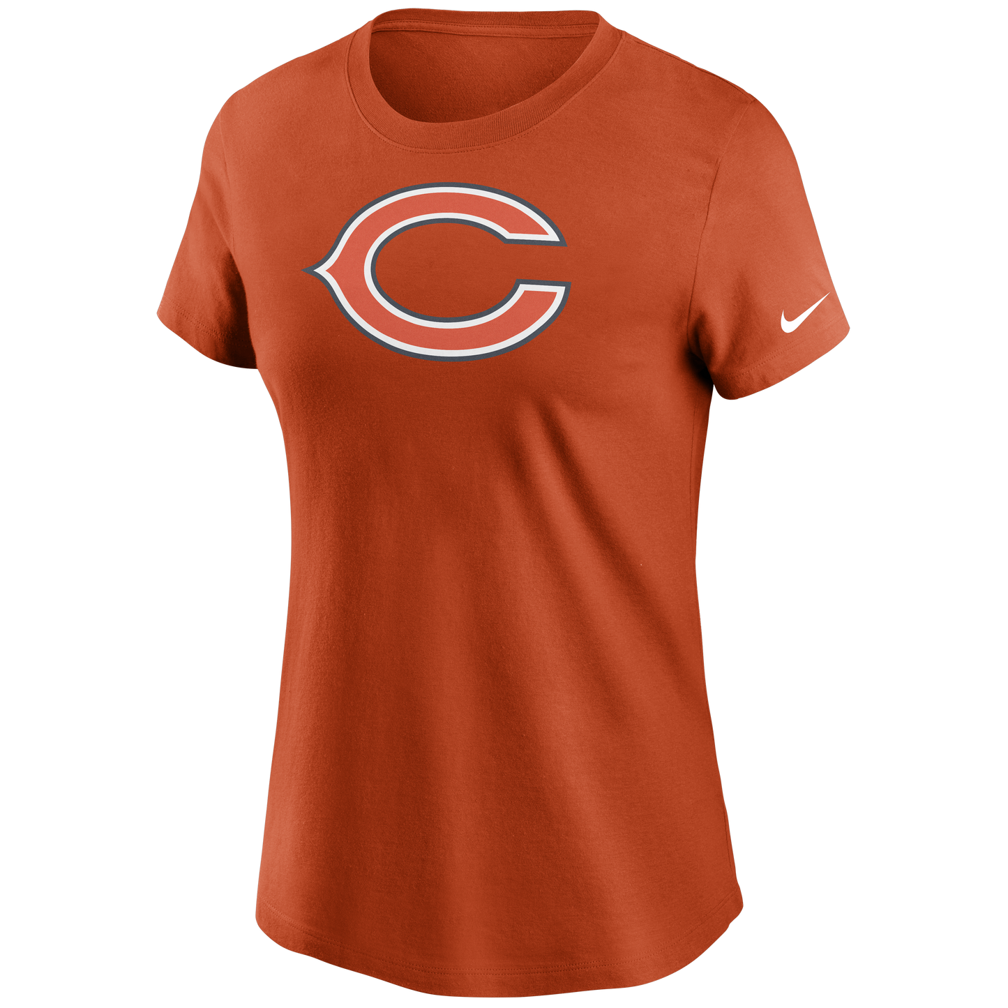 Chicago Bears Nike Women's Orange C Logo T-Shirt