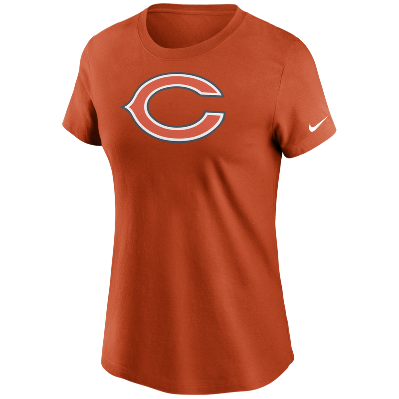 Chicago Bears Nike Women's Orange C Logo T-Shirt