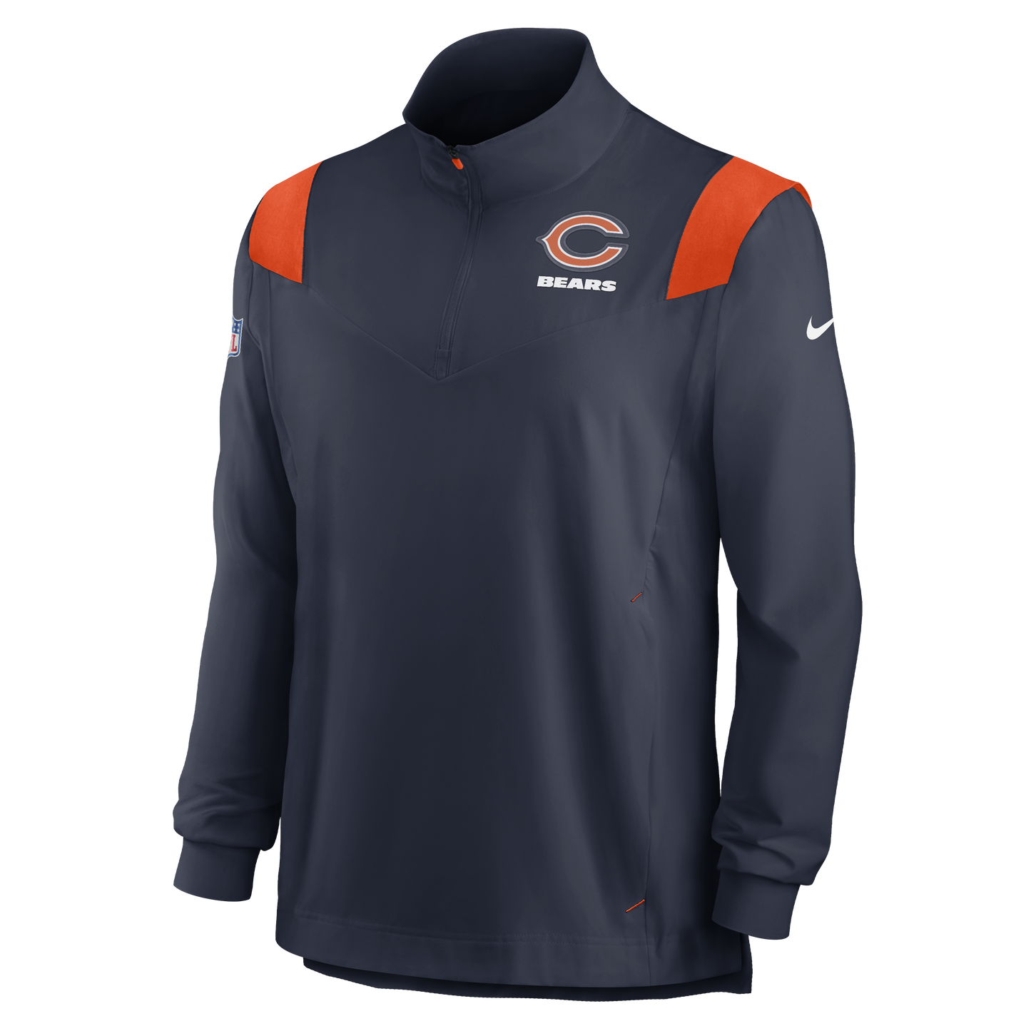 Chicago Bears Nike Navy Lightweight Coaches Jacket