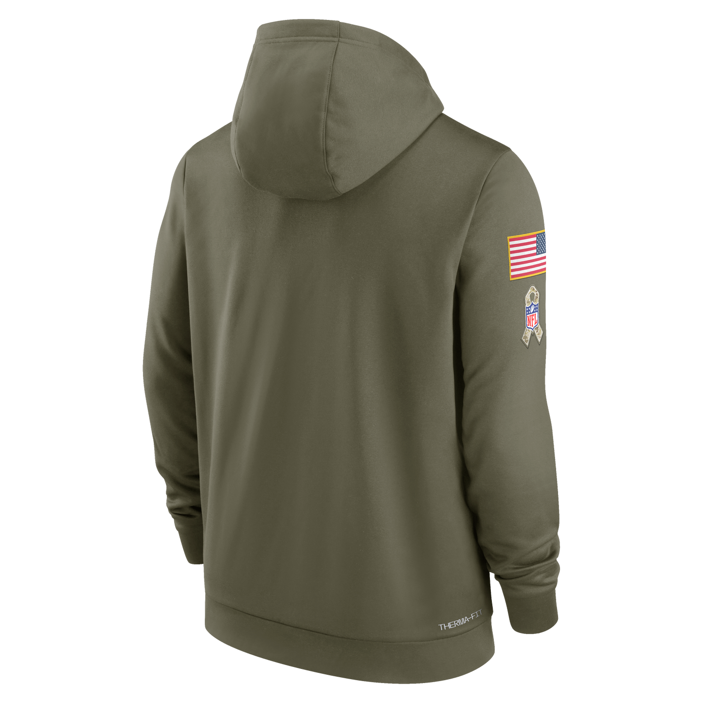 Chicago Bears Nike 2022 Salute To Service Therma Performance Pullover Hoodie